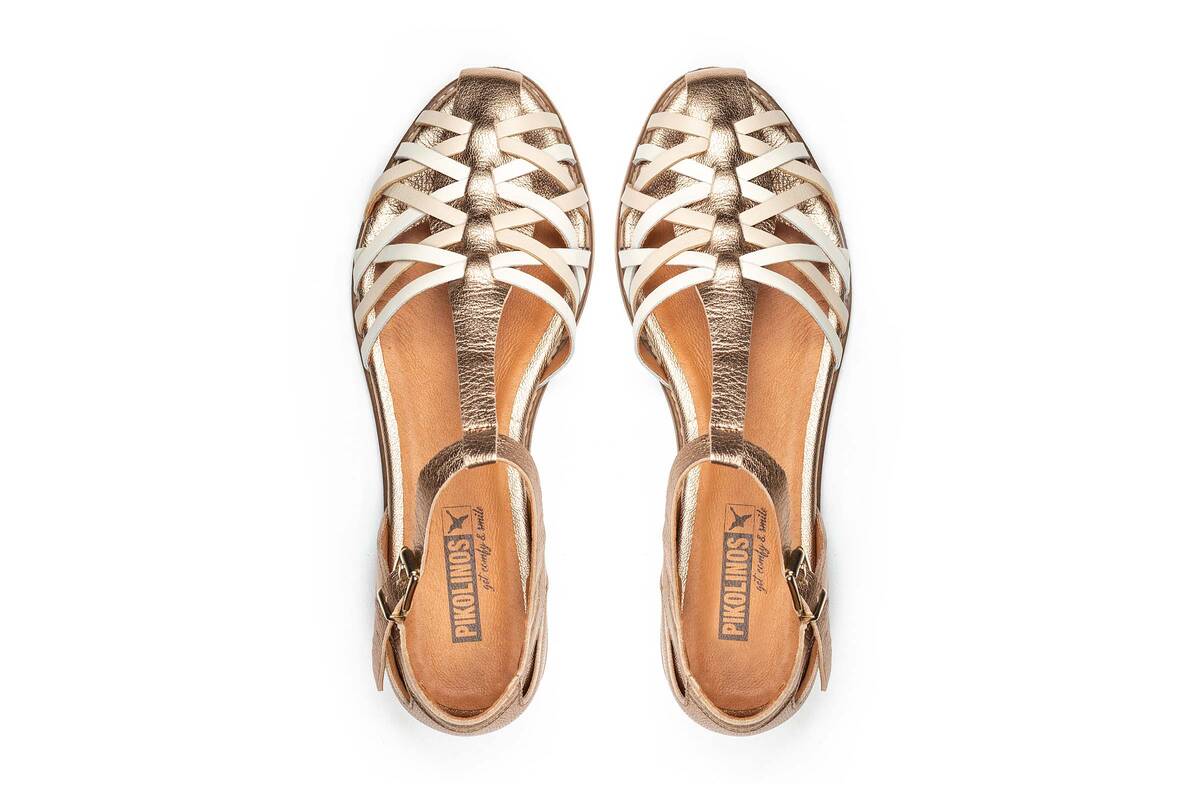 SANDALIA MUJER PIKOLINOS TALAVERA W3D-0665CLC1 CHAMPAGNE