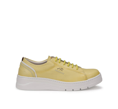 ZAPATO MUJER POMPAS FLUCHOS F1422 LIMON