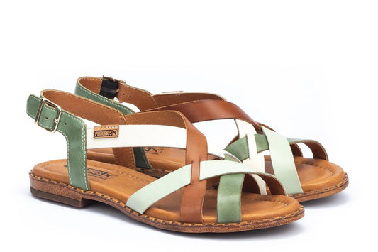 SANDALIA MUJER PIKOLINOS W0X-0556C2 MINTGREEN
