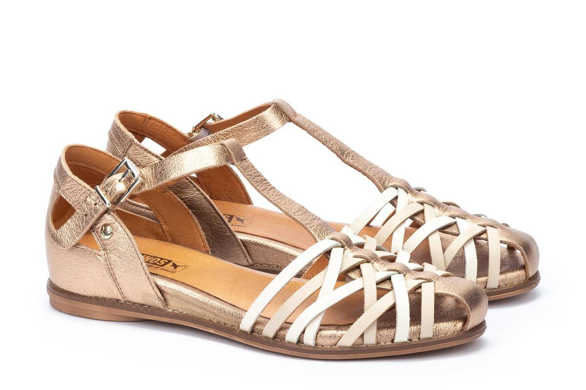 SANDALIA MUJER PIKOLINOS TALAVERA W3D-0665CLC1 CHAMPAGNE