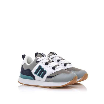 DEPORTIVO NIÑO MUSTANG 48443 GRIS BLANCO