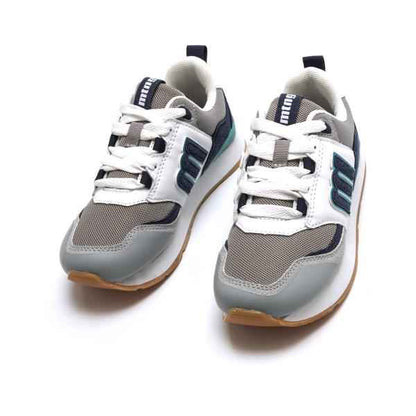 DEPORTIVO NIÑO MUSTANG 48443 GRIS BLANCO