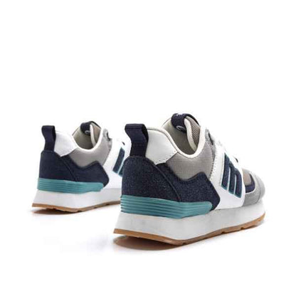 DEPORTIVO NIÑO MUSTANG 48443 GRIS BLANCO