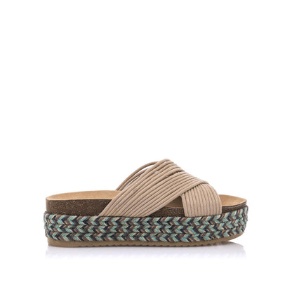 SANDALIA MUJER 50403 BEIGE