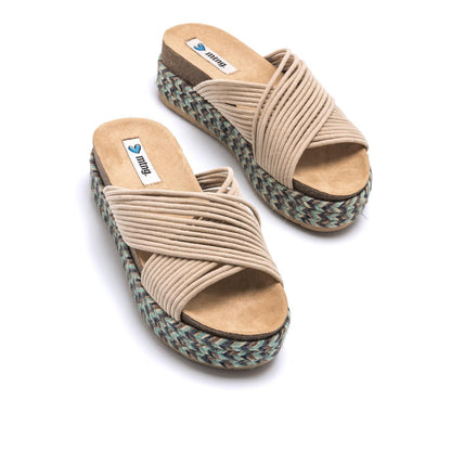 SANDALIA MUJER 50403 BEIGE