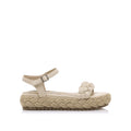 SANDALIA MUJER MUSTANG  50593 BEIGE