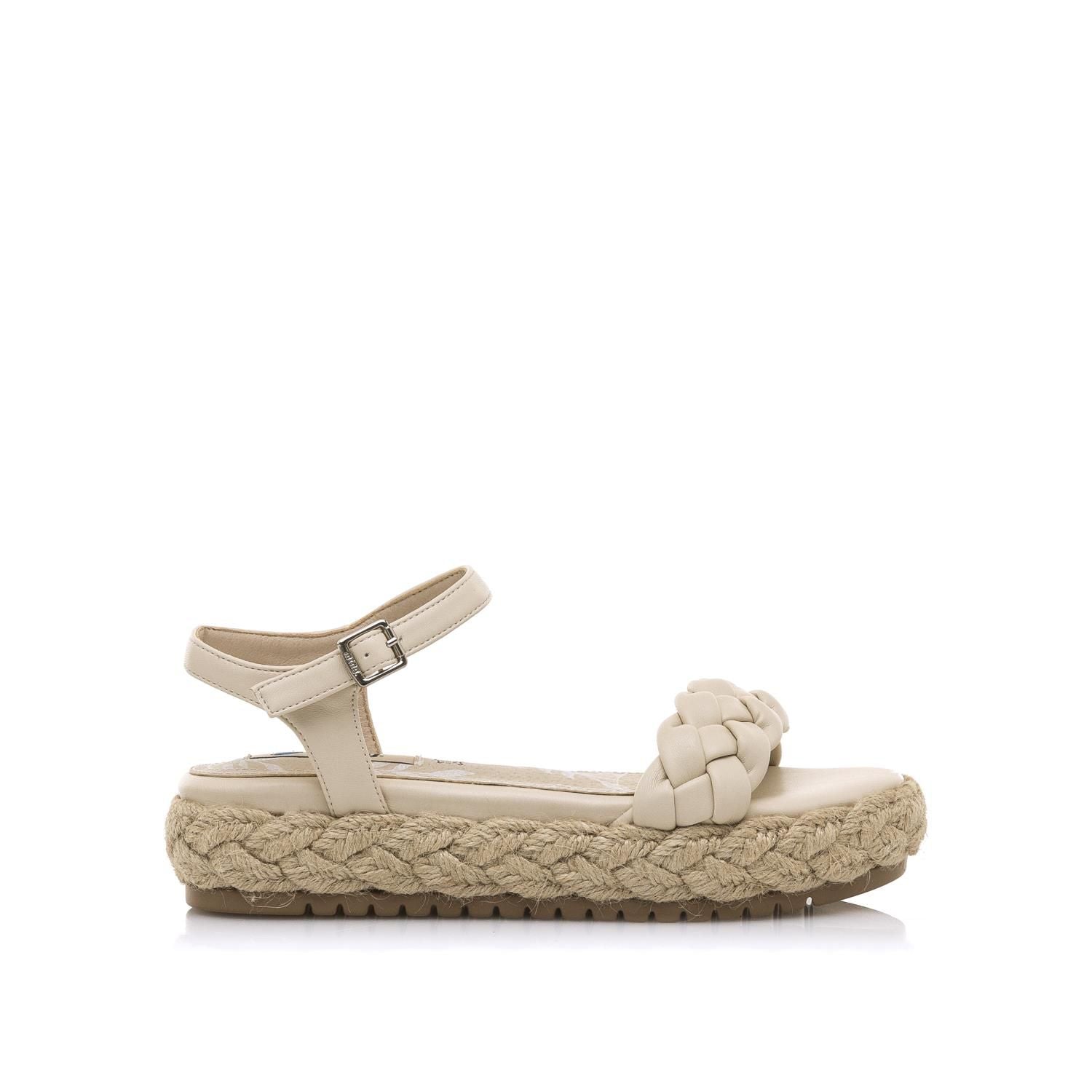 SANDALIA MUJER MUSTANG  50593 BEIGE