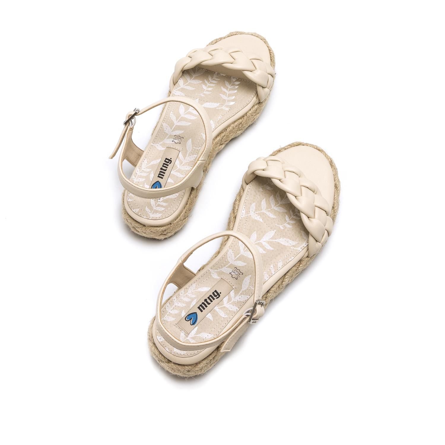 SANDALIA MUJER MUSTANG  50593 BEIGE