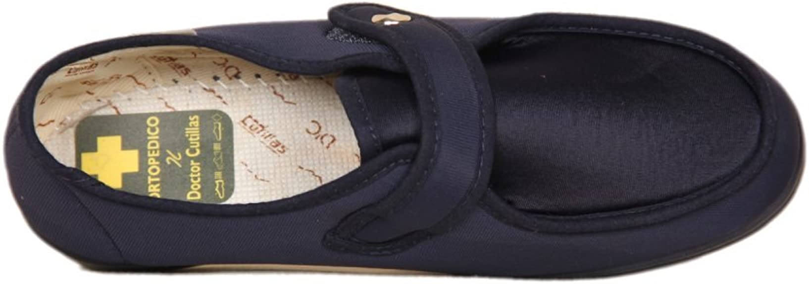 ZAPATILLA SEÑORA DOCTOR CUTILLAS 746 MARINO VELCRO