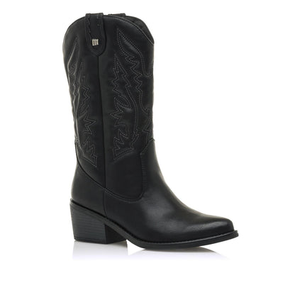 BOTAS TANUBIS NEGRO Mustang Mujer 58694