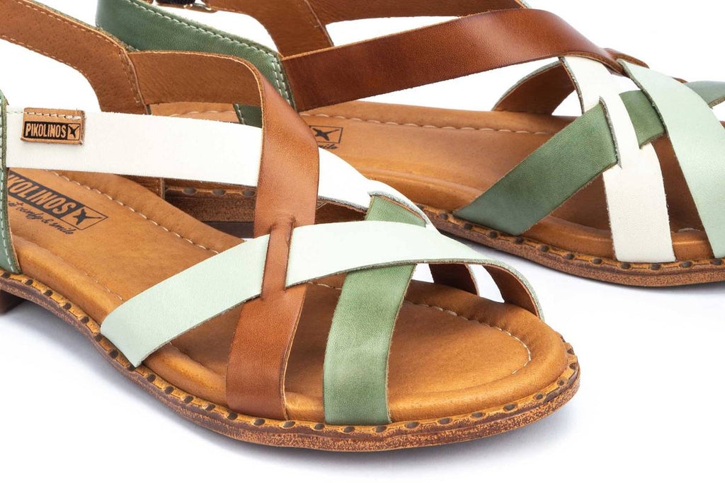 SANDALIA MUJER PIKOLINOS W0X-0556C2 MINTGREEN