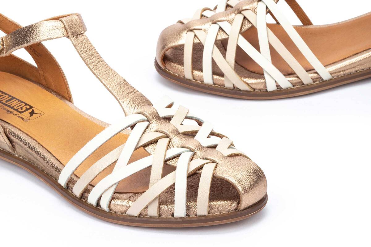 SANDALIA MUJER PIKOLINOS TALAVERA W3D-0665CLC1 CHAMPAGNE