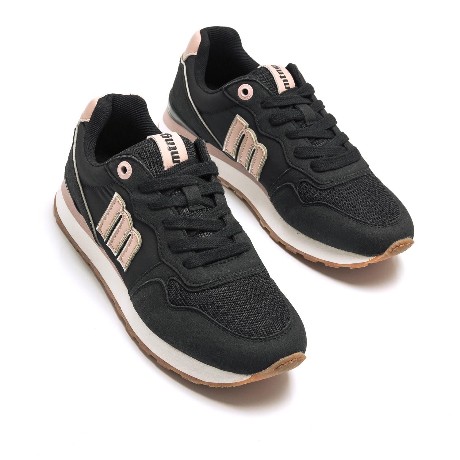 DEPORTIVAS DE MUJER MUSTANG JOGGO NEGRO-NUDE 69983