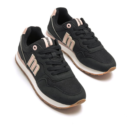DEPORTIVAS DE MUJER MUSTANG JOGGO NEGRO-NUDE 69983