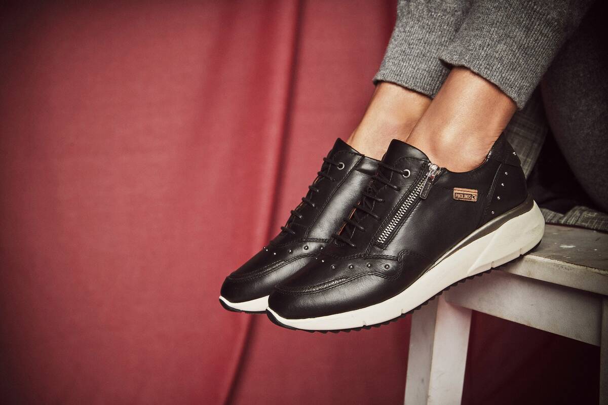 DEPORTIVO MUJER PIKOLINOS SELLA W6Z-6500 BLACK