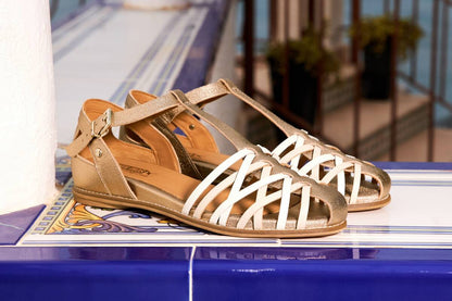 SANDALIA MUJER PIKOLINOS TALAVERA W3D-0665CLC1 CHAMPAGNE