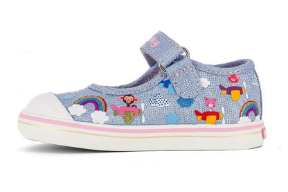 ZAPATILLA NIÑA PABLOSKY AZUL 966810