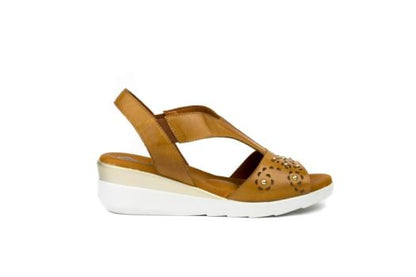 SANDALIA MUJER DESIREÉ URBI4 CUERO