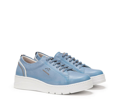 ZAPATO MUJER POMPAS FLUCHOS F1422 AZUL