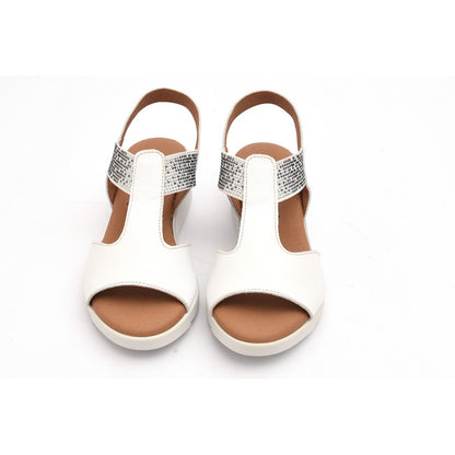 SANDALIA MUJER BAERCHI COCO39200 BLANCO