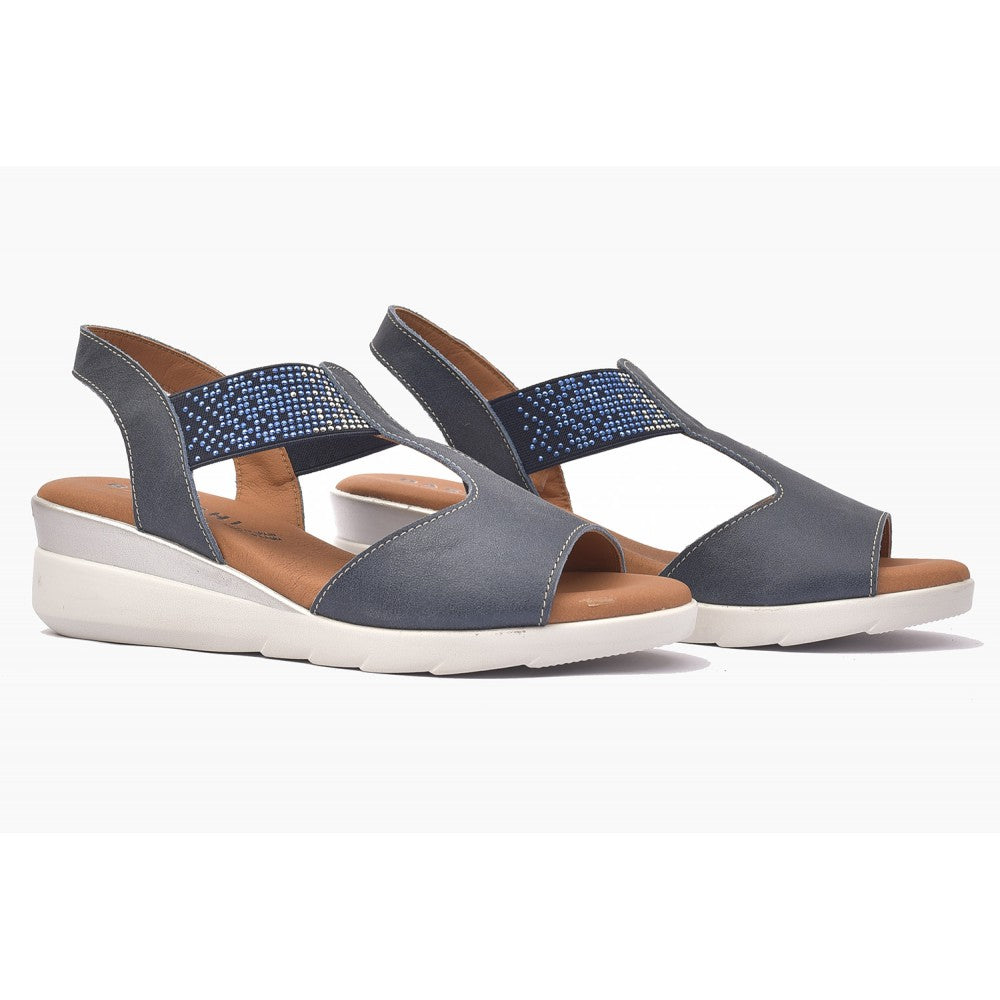 SANDALIA MUJER BAERCHI COCO39200 AZUL