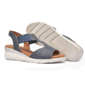 SANDALIA MUJER BAERCHI COCO39200 AZUL