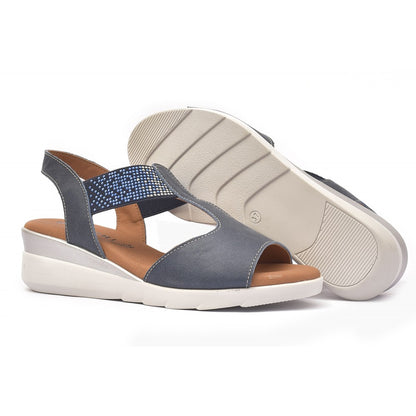 SANDALIA MUJER BAERCHI COCO39200 AZUL