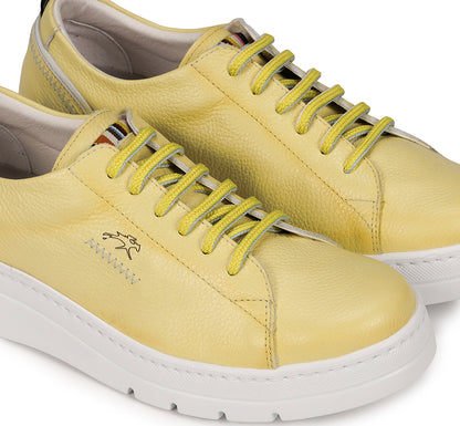 ZAPATO MUJER POMPAS FLUCHOS F1422 LIMON