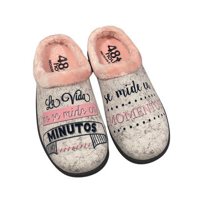ZAPATILLA MUJER CASA 48HORAS 229201 ROSA