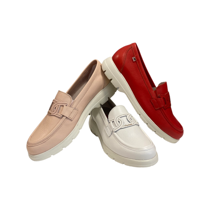 ZAPATO MUJER FLUCHOS F1688 ROJO