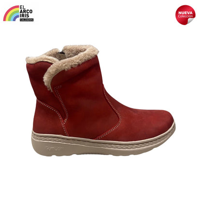 BOTIN MUJER BAERCHI 55255 ROJO