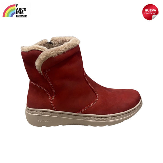 BOTIN MUJER BAERCHI 55255 ROJO