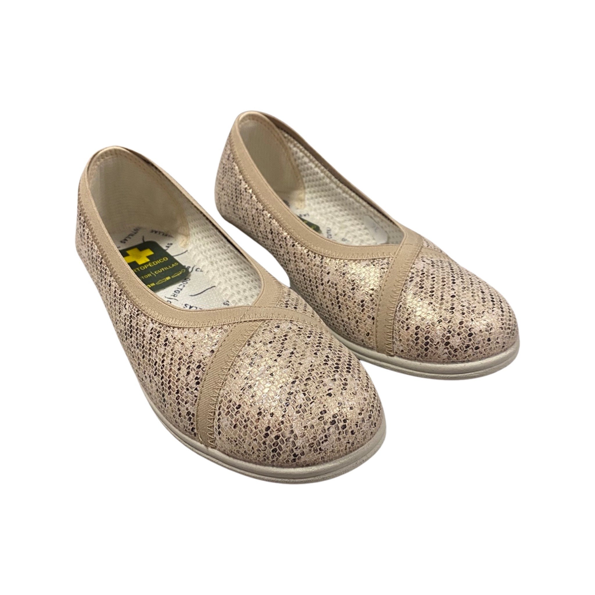 ZAPATILLA MUJER DOCTOR CUTILLAS 741 BEIGE