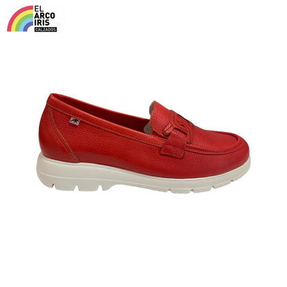ZAPATO MUJER FLUCHOS F1688 ROJO