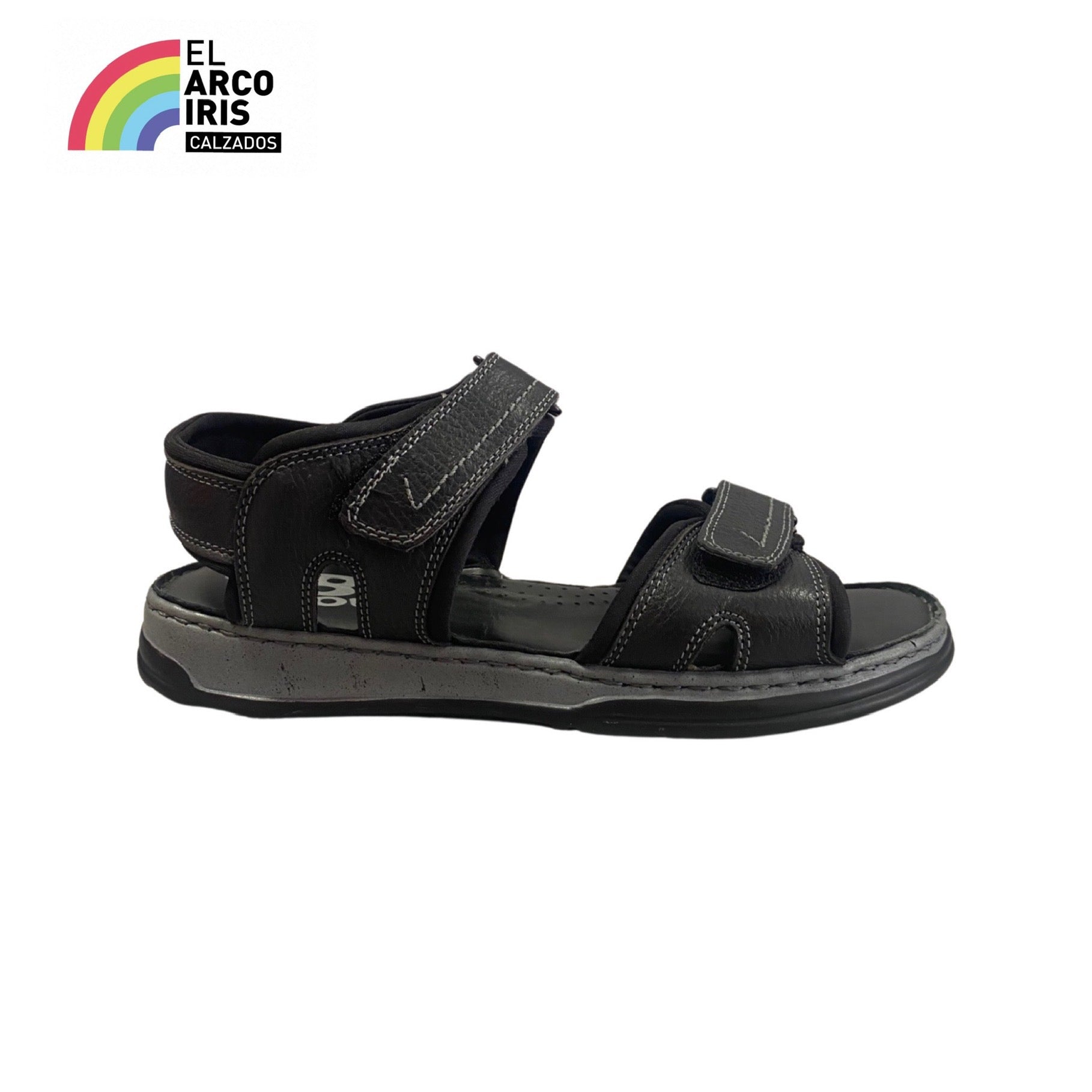 SANDALIA HOMBRE 48HORAS 217402 NEGRO
