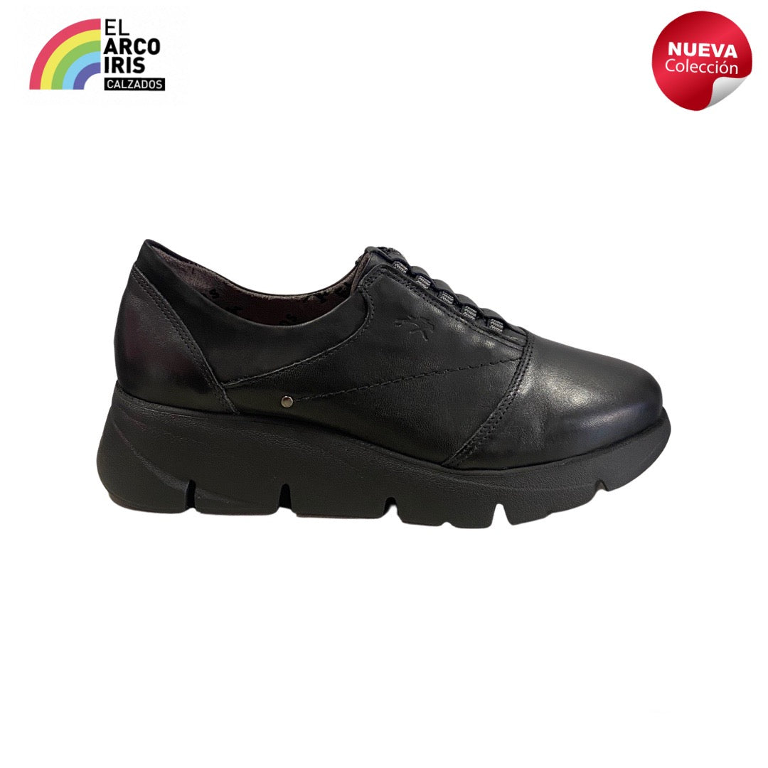 ZAPATO MUJER FLUCHOS F1357 NEGRO