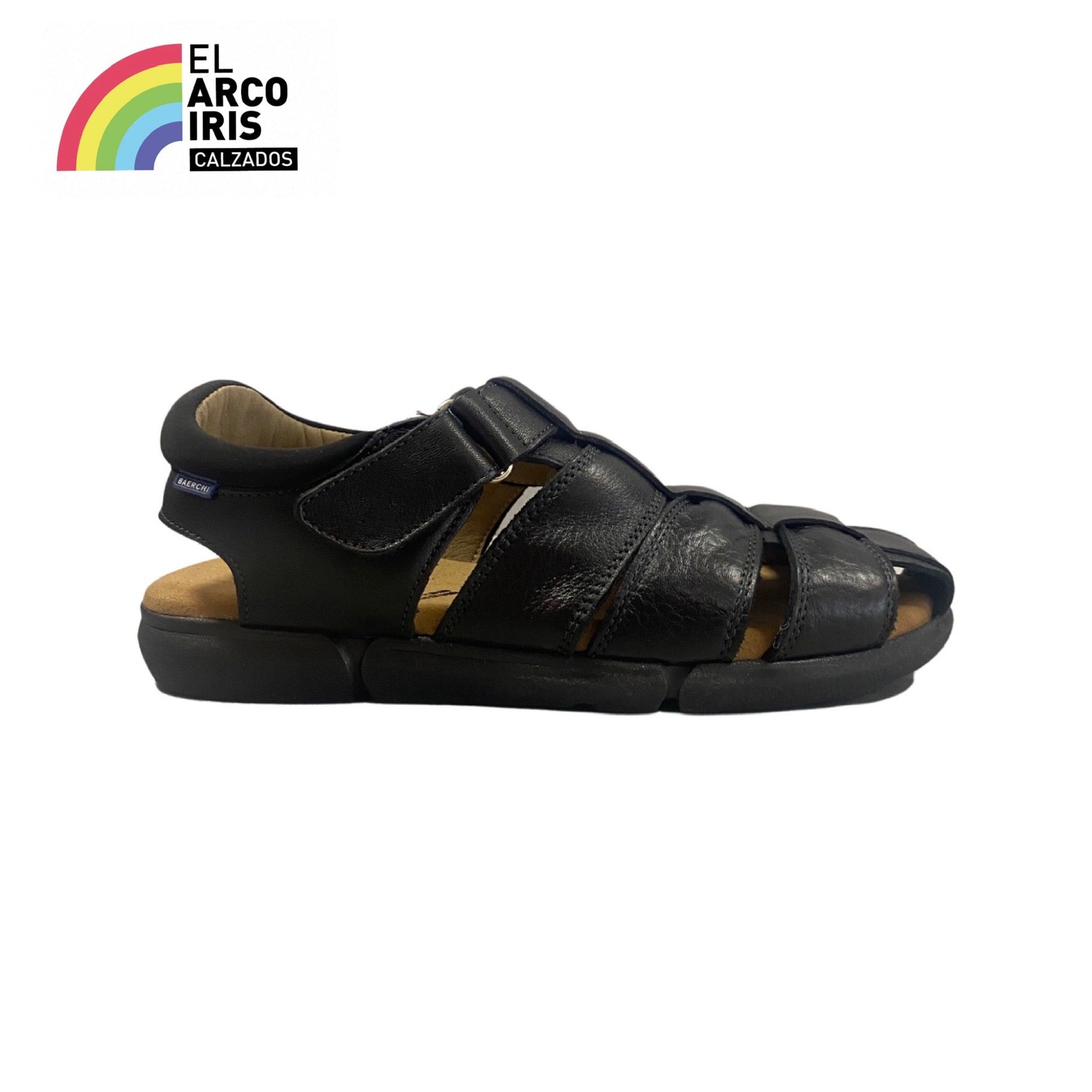 SANDALIA HOMBRE BAERCHI 8402 NEGRO