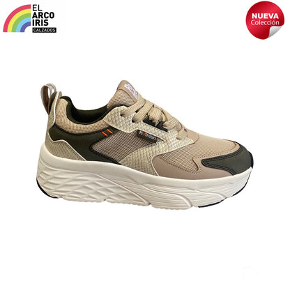DEPORTIVO MUJER REFRESH 170129 BEIGE