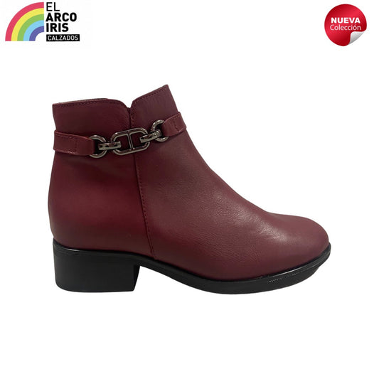 BOTIN MUJER JORDANA 22 BURDEOS