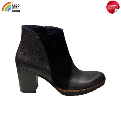 BOTIN MUJER FLUCHOS D8594 NEGRO