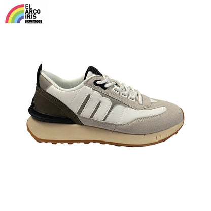 DEPORTIVO HOMBRE MUSTANG 84293 BLANCO
