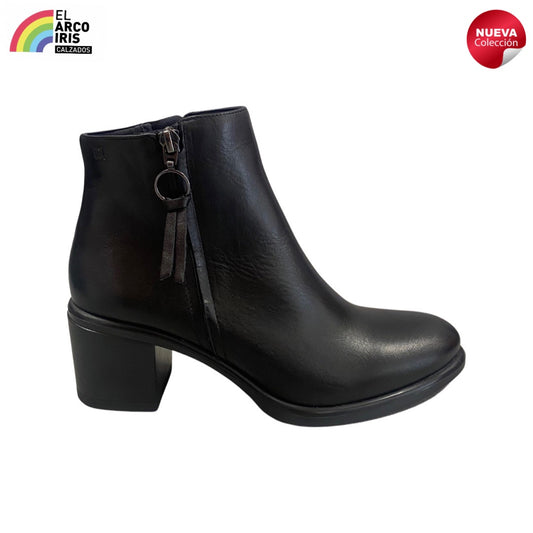 BOTIN MUJER FLUCHOS D8606 NEGRO