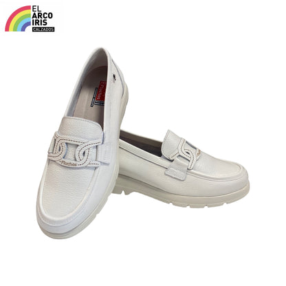 ZAPATO MUJER FLUCHOS F1688 BLANCO
