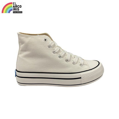 DEPORTIVA MUJER MUSTANG 60172 BLANCA