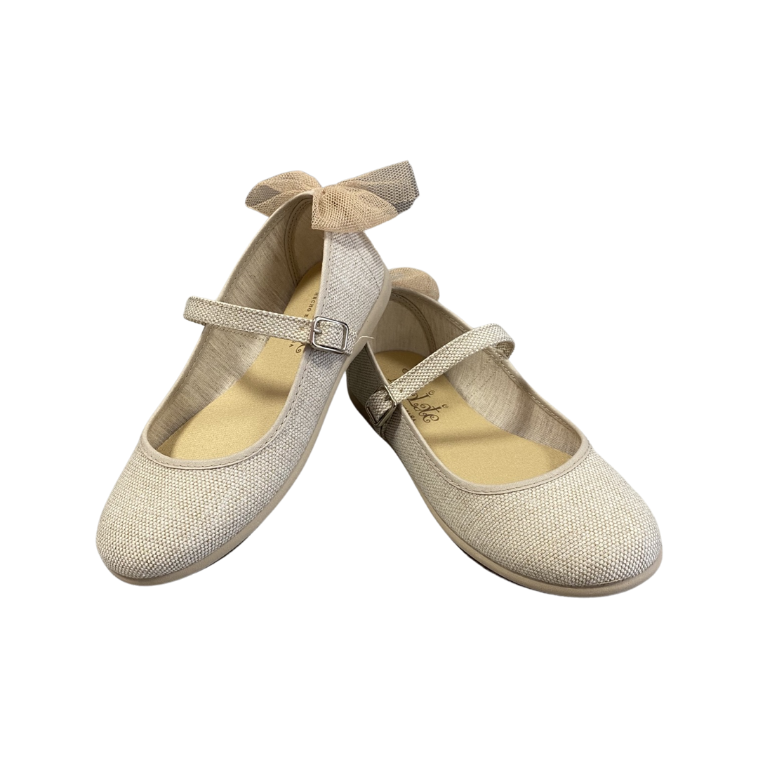 ZAPATO NIÑA TOKOLATE 1212TL-42 BEIGE