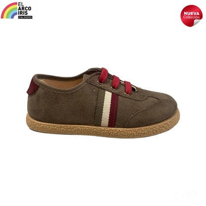 ZAPATO NIÑO TOKOLATE 2135 TAUPE