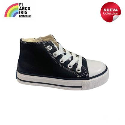 DEPORTIVA NIÑA MUSTANG 48500 NEGRO