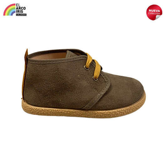 BOTA NIÑO TOKOLATE 2107 GRIS