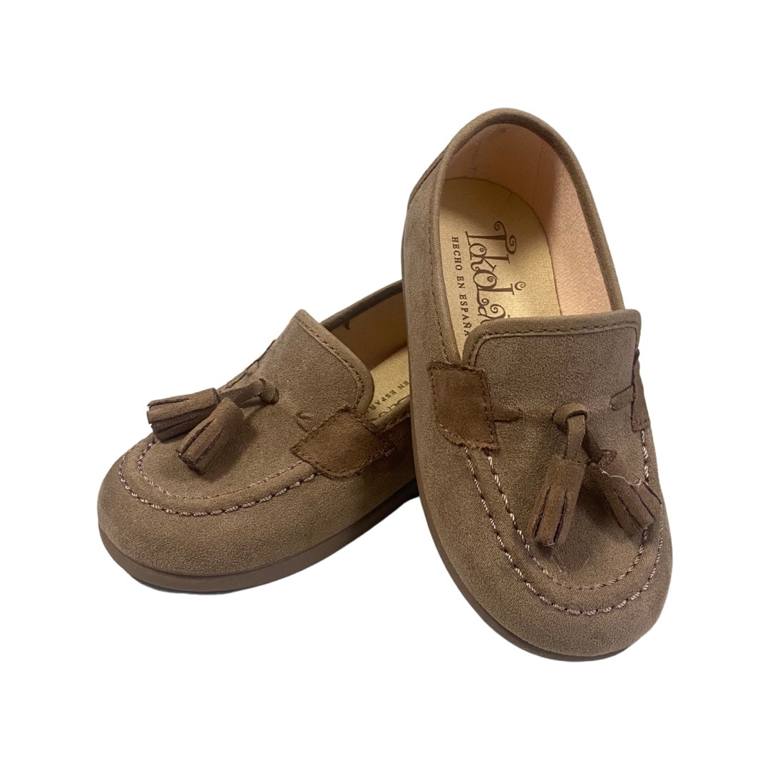 ZAPATO NIÑO TOKOLATE 1178 TAUPE