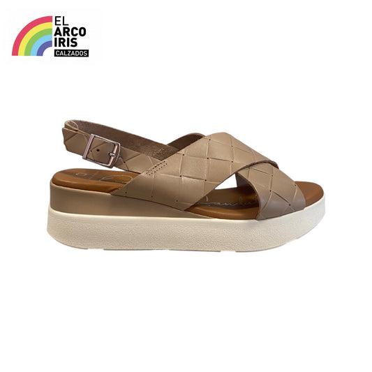 SANDALIA MUJER OH MY SANDALS 4997 TAUPE